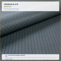 Tissu Oxford 840D à carreaux bicolores en nylon enduit PU, imperméable et résistant à l'abrasion, pour matériaux de dessus de chaussures et sacs
