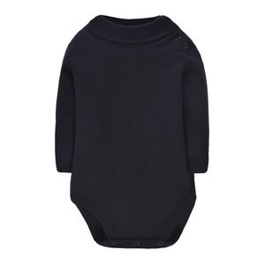 Body de Algodón Orgánico 100% Tejido para Bebés <span class=keywords><strong>Recién</strong></span> Nacidos de 0 a 3 Años, Unisex, Manga Larga, Cuello Alto, de una Pieza - Product Image 6