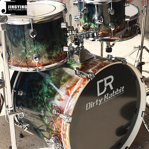 Jingying 2026 Vente en gros d'usine Batterie de percussions <span class=keywords><strong>jazz</strong></span> haut de gamme améliorée Série Dirty <span class=keywords><strong>Rabbit</strong></span> pour adultes - Product Image 5
