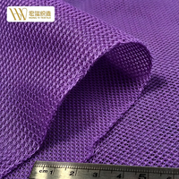 Tissu maillé respirant monocouche 100 % polyester tricoté chaîne, anti-humidité, du fabricant d'origine, pour languette et empeigne de chaussures