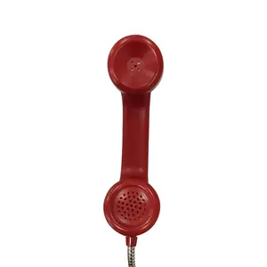 Огнестойкий пластиковый Ретро красный открытый пожарный телефон