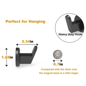 Ganci Magnetici Resistenti <span class=keywords><strong>per</strong></span> Cucina e Casa: Appendi Utensili, Griglie, Chiavi, Cappotti e Altro Ancora su Frigorifero o Qualsiasi Superficie Metallica - Product Image 5