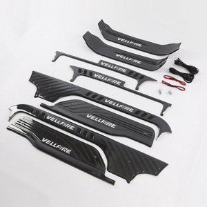 WZXD New Arrival Car LED <b>Door</b> Sill Guards Stainless Steel <b>Door</b> Sill <b>Plate</b> Exterior Accessories 2016 for - Product Image 3