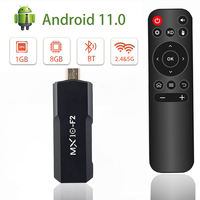 Dispositivos de TV 1 GB 8 GB 1 Unidad Android 2024 STB F2 4K TV Box Android TV Stick 4K UE