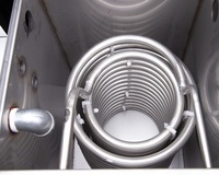 Refroidisseur d'air industriel 5HP avec contrôleur pour machine d'extrusion et de soufflage de plastique