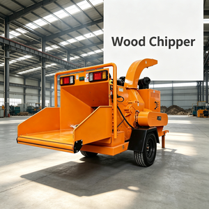 Trituratore Mobile per Legno, Attrezzatura Diesel per la Triturazione di Rami e <span class=keywords><strong>Foglie</strong></span>, per Rifiuti Verdi Agricoli - Product Image 2