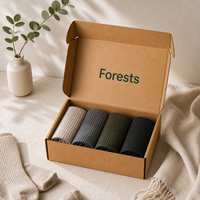 Boîte d'emballage en carton ondulé kraft imprimée sur mesure, boîte d'expédition pliable recyclable pour vêtements et emballages cadeaux