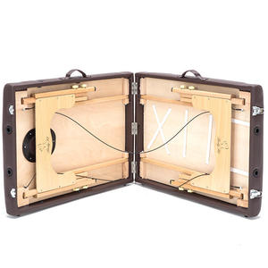 Cama de masaje de belleza multifunción, accesorio plegable de PU, dos camas de Spa de moxibustión - Product Image 4