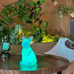 Không thấm nước mặt trăng đèn mesas LED Bunny đêm thỏ đèn cho công viên rừng dưới cây lớn - Product Image 4