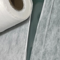 Welpenunterlage Vliesstoff-Rohmaterial Weiß 17gsm SS Hydrophil 100% PP Spinnvliesstoff-Rolle