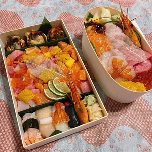 Biodegradable Wooden Restaurant Takeaway Catering Food Container Packaging Bakery Pastry Cake Cheese Charcuterie Sushi <strong>Lunch</strong> <strong>Box</strong> - Product Image 5