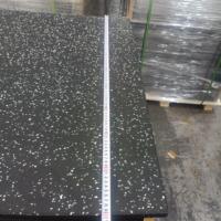 Revêtement de sol en caoutchouc professionnel pour salle de sport, utilisé dans les salles de sport commerciales, tapis de sol robuste pour entraînement de force