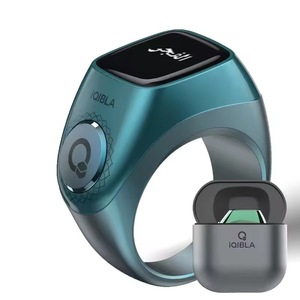 2024 nouveau intelligent musulman islamique Oem électronique métal <span class=keywords><strong>Zikir</strong></span> compteur numérique Azan Tasbeeh Tasbih Zikr anneau Flex Pro F04 - Product Image 2