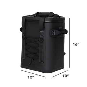 Sac à dos isotherme imperméable en TPU en gros, sac isotherme solaire à grande capacité, glacière souple personnalisée pour les activités de plein air, vin - Product Image 2