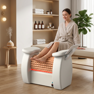 Machine à rouleaux automatique mains libres pour remodeler le corps, réduit la graisse locale, améliore le contour de la taille et de l'abdomen, réduit l'excès de volume des jambes - Product Image 1