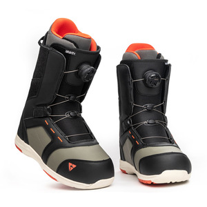 Chaussures et bottes <span class=keywords><strong>de</strong></span> snowboard, bottes <span class=keywords><strong>de</strong></span> raquette à neige à boucle <span class=keywords><strong>en</strong></span> acier à enfiler rapidement, <span class=keywords><strong>en</strong></span> caoutchouc PU et EVA, équipement <span class=keywords><strong>de</strong></span> <span class=keywords><strong>ski</strong></span> pour sports d'hiver, Chine - Product Image 5