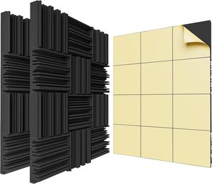 Recém-projetado área maior espuma painéis acústicos isolamento acústico eficaz e redução de ruído para ambiente sonoro melhorado - Product Image 3