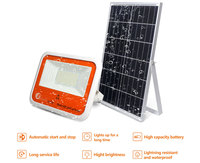 Reflector Solar de 150W, proyector Led para exteriores, luz de inundación, foco de batería, Foco Led, Control remoto Exterior, reflector impermeable
