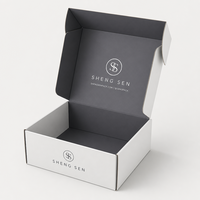 Cajas de Envío Impresas Personalizadas con Tira de Desgarre y Autosellado, Cajas de Embalaje Fáciles de Abrir con Logotipo, Caja de Envío Corrugada para Ropa