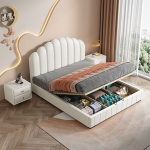 <span class=keywords><strong>Letto</strong></span> per Bambine Stile Principessa, Struttura in Legno Massello, <span class=keywords><strong>Letto</strong></span> <span class=keywords><strong>Singolo</strong></span> 1,35 Metri, Camera da <span class=keywords><strong>Letto</strong></span> per Bambini - Product Image 2
