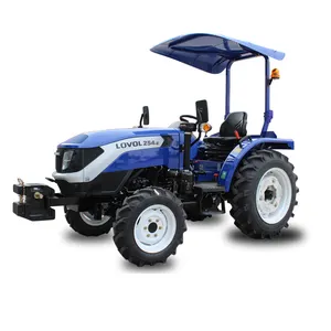 Foton Lovol 25hp 30hp 35hp Compacte Tractoren Lovol Mini 4wd Kleine Tuin Tractor Prijs Voor Landbouw