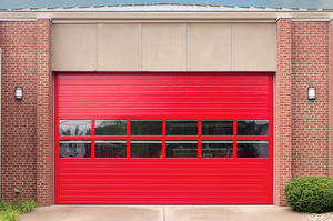 Puerta Industrial Seccional Automática de Alta Velocidad, Persiana Enrollable de Acero Resistente al Viento para Taller o Almacén - Product Image 4