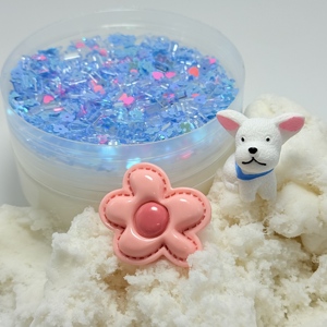 CHENXI sıcak satış sevimli köpek 150ml toksik olmayan balçık çift katmanlı kavanoz DIY yüksek temizle balçık kiti çocuklar eğitim oyuncak - Product Image 3