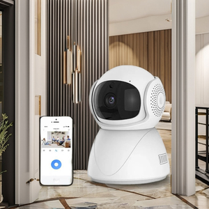 Nhà Máy Giá Smartlife 4MP video trong nhà PTZ <span class=keywords><strong>IP</strong></span> CCTV <span class=keywords><strong>Camera</strong></span> an ninh Ống kính kép với v380pro không dây wifi nhà thông minh 4 gam mạng - Product Image 3