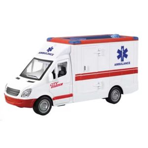 Voiture <span class=keywords><strong>jouet</strong></span> pour enfants 1:16 <span class=keywords><strong>Ambulance</strong></span> inertielle avec lumières et sons Voiture inertielle - Product Image 3