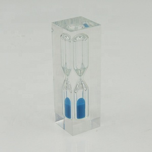 Minuterie de sable en acrylique personnalisé 1 minutes, cadeau Promotion, pendule en acrylique - Product Image 3