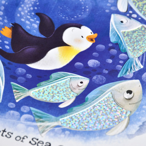 Libro de Bebé Personalizado OEM, Libro Sensorial de Aprendizaje Temprano con Ilustraciones de Animales, Material de Cartón/Cartón Corrugado para Niños - Product Image 5