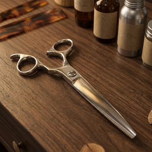 Professional Pet Grooming Right-Handed Long Handle 4Cr13 Stainless Steel <b>Dog</b> Cat Hair Cutting <b>Scissors</b> Premium Pet <b>Scissors</b> - Product Image 2