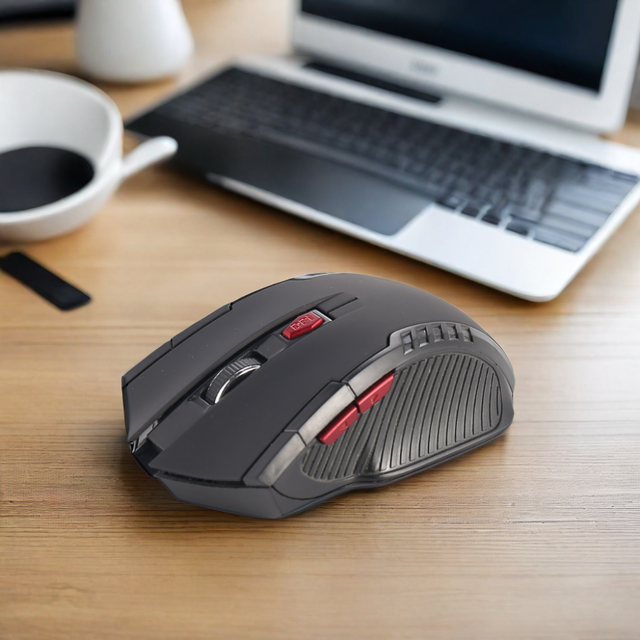 Hot Selling Cheap USB Adapter 7D Wireless Gaming LED Backlit Right-Handed Optical Mouse for Desktop Use in Stock