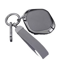 Funda de Aleación de Zinc y Cuero para Llave de Coche Chery Jetour Dashing IDM I-DM X-1 Plus, Carcasa Completa con Hebilla Metálica, Accesorios