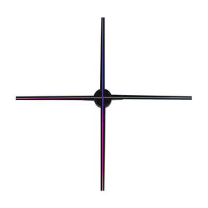 Ventilateur holographique 3D LED à distance 78CM Projecteur d'affichage publicitaire avec <span class=keywords><strong>bibliothèque</strong></span> vidéo et contrôle par application téléphonique/PC - Product Image 5