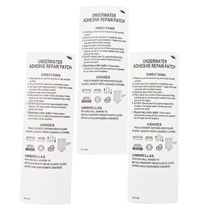 Vente en gros Jeu de <span class=keywords><strong>réparation</strong></span> de patchs en PVC Ruban adhésif de <span class=keywords><strong>réparation</strong></span> <span class=keywords><strong>sous</strong></span>-marin bon marché Articles gonflables pour revêtements de piscine en plastique - Product Image 6