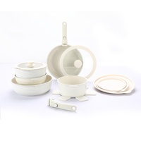 Ustensiles de cuisine 20cm moulage sous pression en aluminium antiadhésif poêle à frire cuisine ménage poêle à frire vente en gros