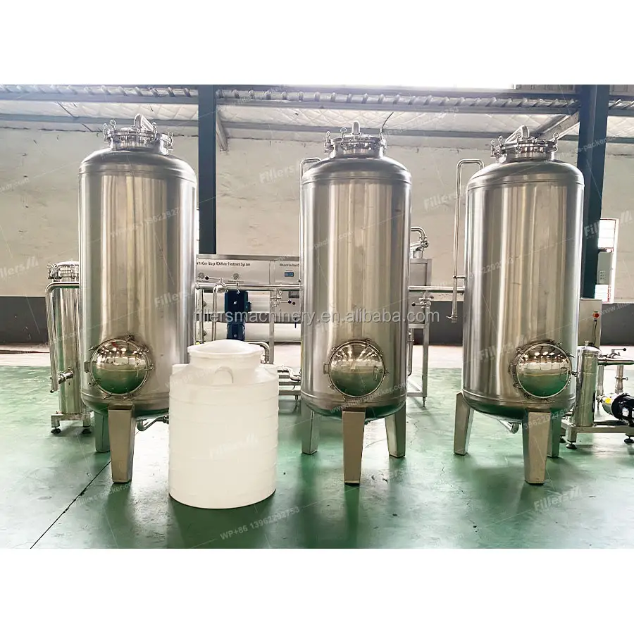 RO reverse osmosis RO containerized drinking water treatment purification machine plant purification system