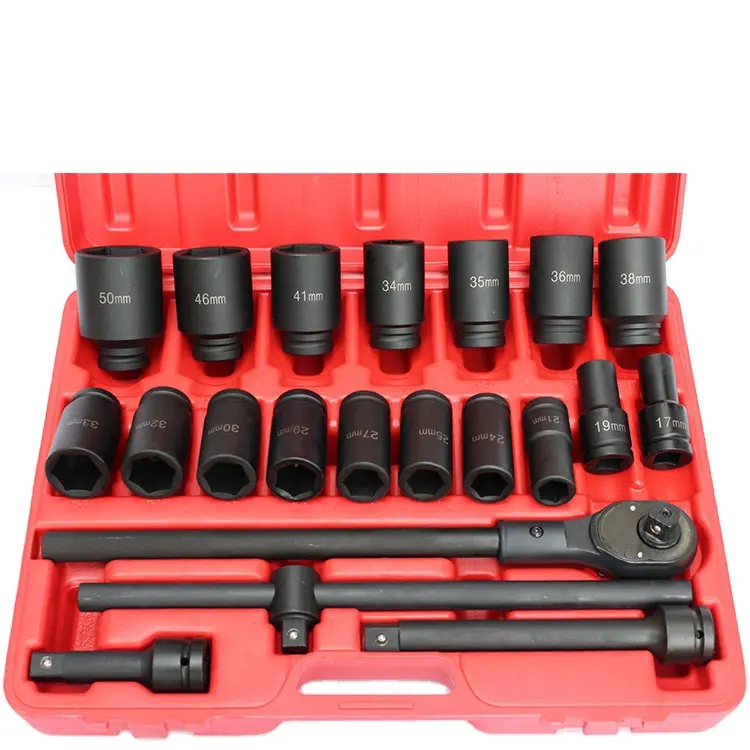 Impact Socket 3/4" Drive 6 Point Metric And High Quality China Wholesale