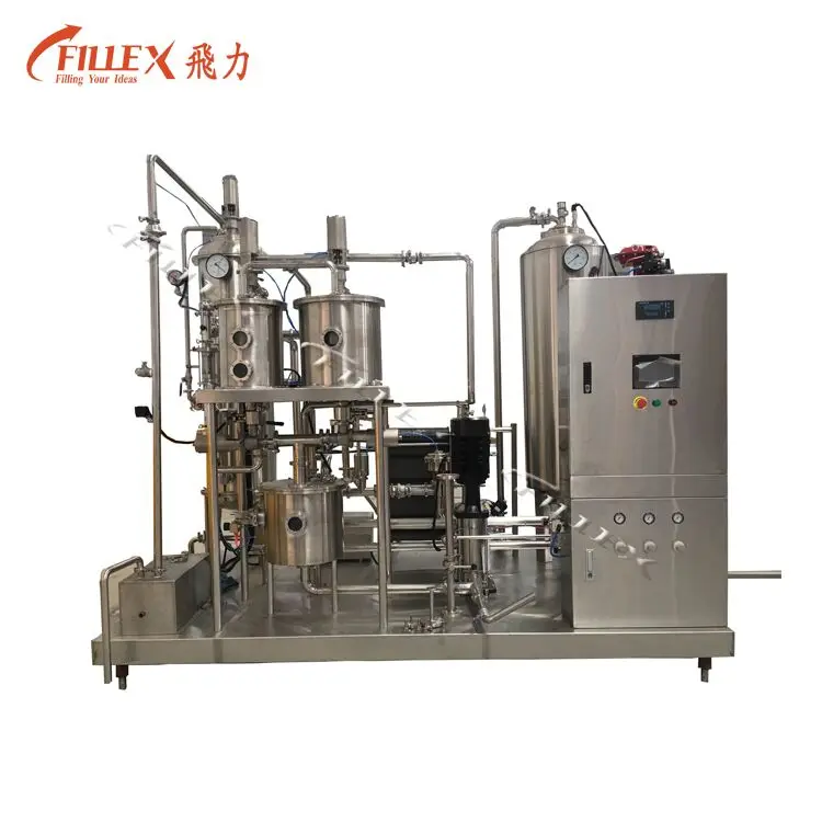 CO2 carbonated beverage mixing machine cola carbonation soft drink beverage