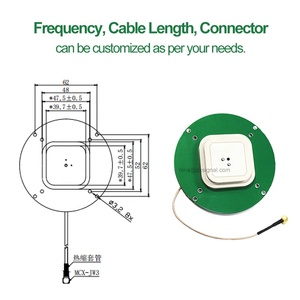 Hochleistungs-Keramik-GPS-Innenantenne 1575MHz Eingebaute GPS-Puck-Antenne 25mm <span class=keywords><strong>Mini</strong></span>-GPS-Antenne mit IPE-Anschluss - Product Image 4