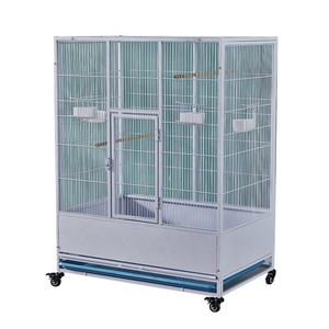 Nouvelle version fil course haute qualité durable Pigeon <span class=keywords><strong>Cage</strong></span> Pigeon élevage <span class=keywords><strong>Cage</strong></span> couleur bouton pression usine personnalisée avec roue - Product Image 1