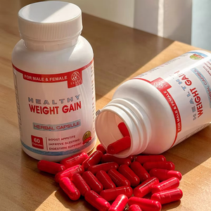 OEM aumento di peso integratori a base di erbe femminili ingrasso capsula guadagno di peso pillole di appetito muscoli Booster - Product Image 2
