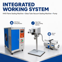 Système de détection de fusion de sable de quartz haute performance DAYE Energy 12KW 380V avec cœur PLC pour la fusion et les tests de verrerie en quartz