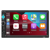Radio Mobil Android XXH 7010B Mp5 dengan GPS untuk Kamera Belakang & Layar Sentuh Stereo Double Din