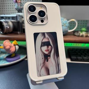 2024 nuovo fai da te NFC Smart E inchiostro schermo <span class=keywords><strong>foto</strong></span> Display cellulare digitale custodia per Iphone 14 15 16 Pro Max - Product Image 5