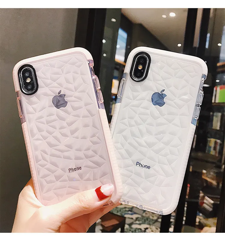 Jöle telefon iPhone için kılıf X XR XS Max TPU şeffaf kılıf darbeye temizle kapak iPhone 7 8 6 6s artı 11 12 Pro Max