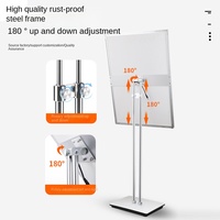 Panneau publicitaire LED mural ultra-fin en verre trempé étanche avec boîte lumineuse en aluminium pour usage intérieur – Commande publicitaire