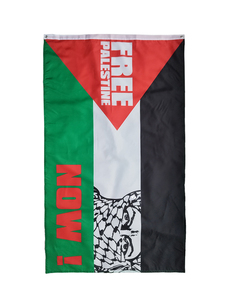 Bandiera Palestina Libera Ora 3x5 Piedi in Poliestere con Stampa a Sublimazione e 2 Occhielli Inclusi - Product Image 5