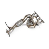 Colector de Escape de Alto Rendimiento Sonicdiy Axela Spec SS304 para Mazda 3 Axela 1.5L 2.0L 2014-2019